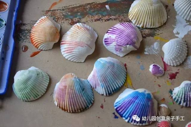 贝壳手工制作大全创意废物利用,贝壳废物利用手工幼儿园