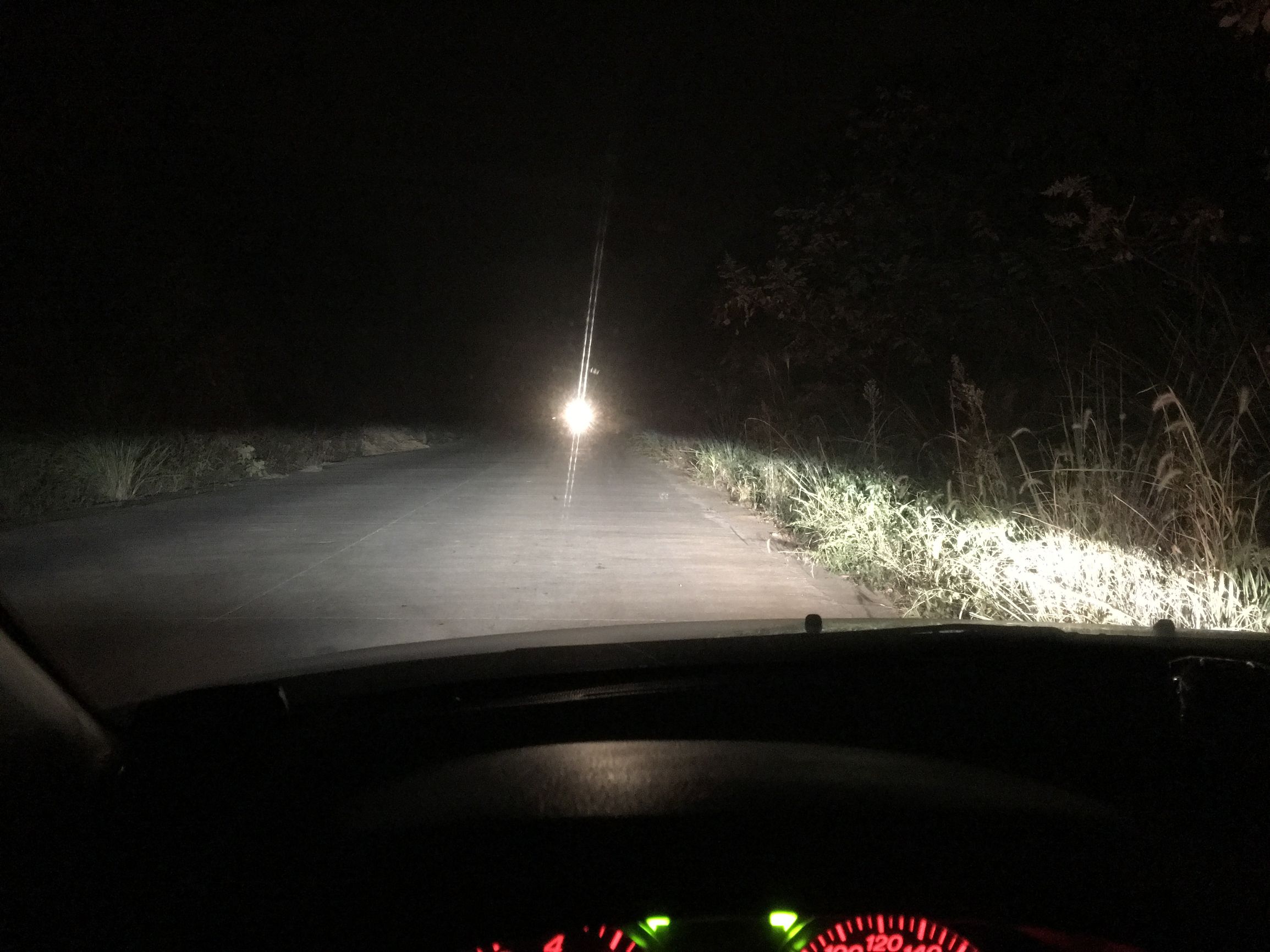 原车蜡烛灯升级海拉6透镜