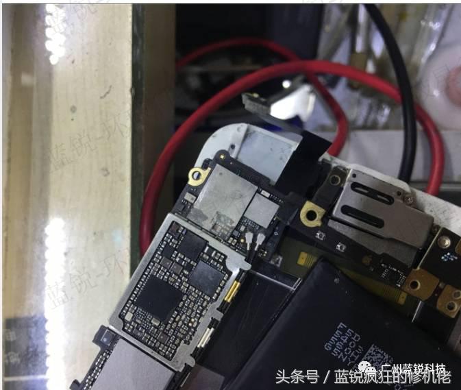 苹果6S主板发烫，待机漏电高手教你怎么处理