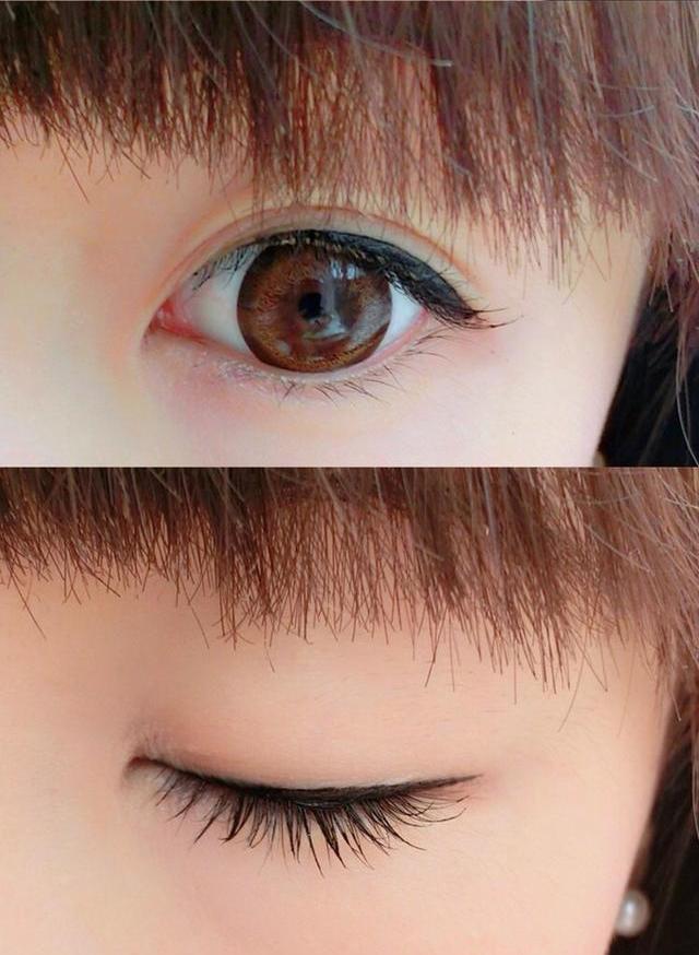 妆容中最重要的部位,妆容重点在睫毛