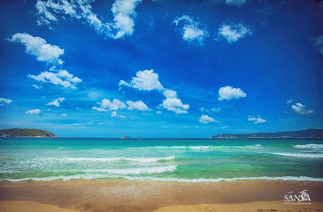 呼吸三亚新鲜空气~逃脱女儿牵拌