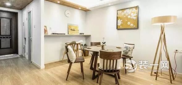 自然暖意的基调成型*安泰**清华苑小区现代简约两居室样板间设计