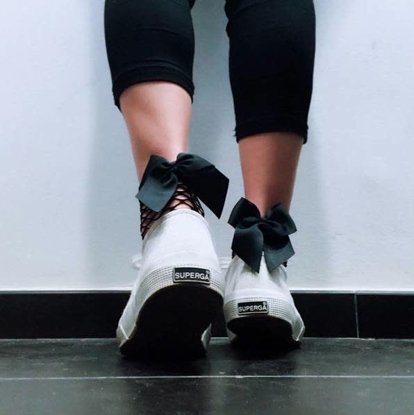 刘雯polo衫蝴蝶结,刘雯的时尚穿搭推荐