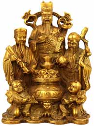 文武财神的摆放正确方法,文武财神同时供奉怎么摆设