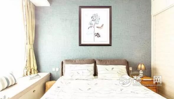 自然暖意的基调成型*安泰**清华苑小区现代简约两居室样板间设计