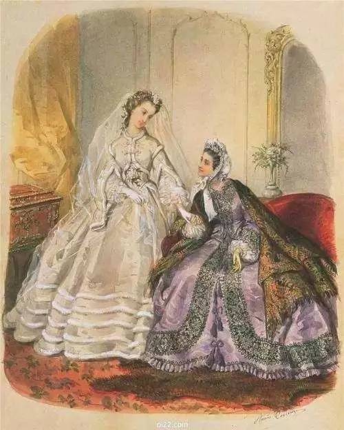 婚纱为什么显胸大,婚纱为什么一定是红色