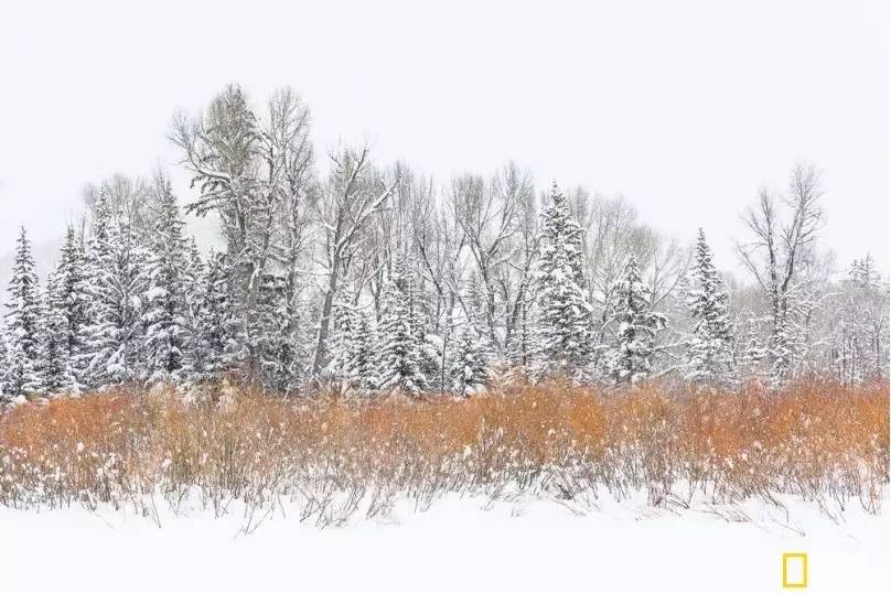 国家地理摄影图片冬天,中国国家地理景观冬季