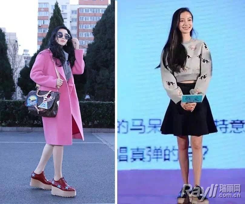 唐嫣的鞋,唐嫣的鞋子