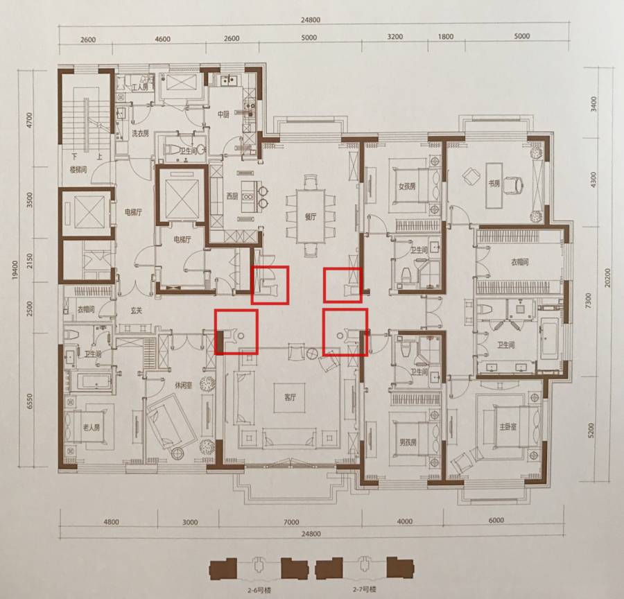 泛海世家北京一百多平户型,泛海世家466大平层户型