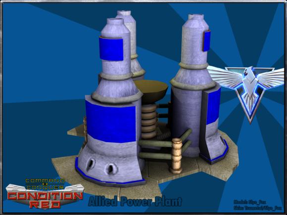 红警3d建模兵种,红警3盟军第二建造序列