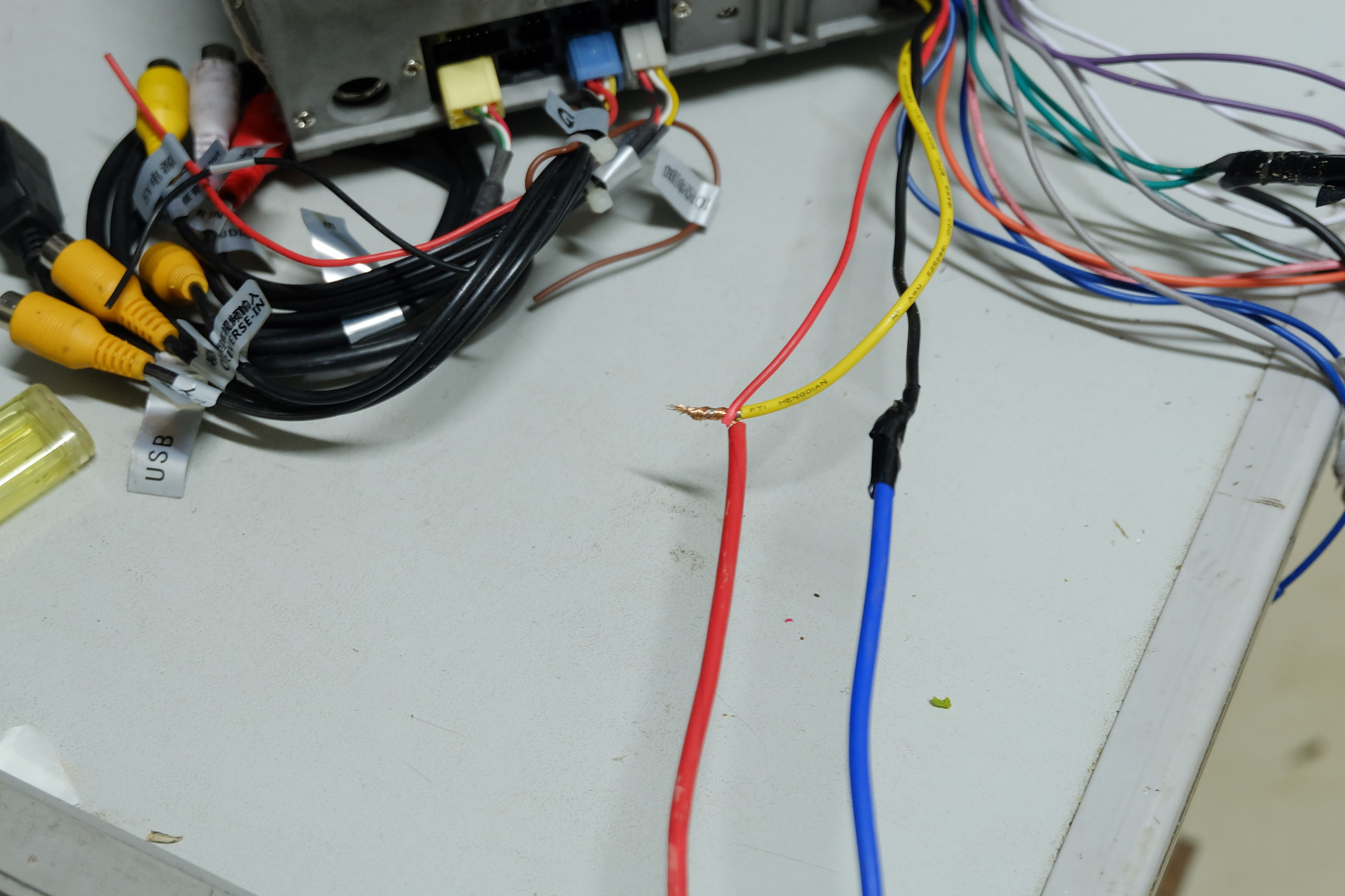 车载cd改dvd接线,车cd机改家用接线图