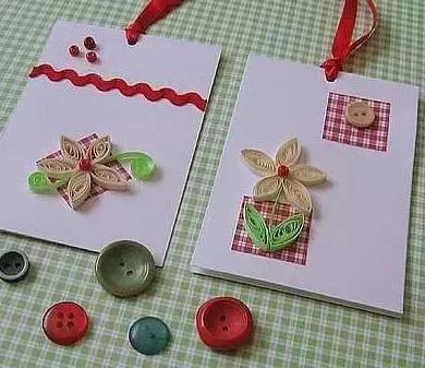 简单立体衍纸纸艺教程,衍纸艺术花朵