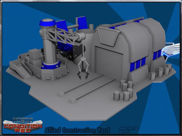 红警3d建模兵种,红警3盟军第二建造序列
