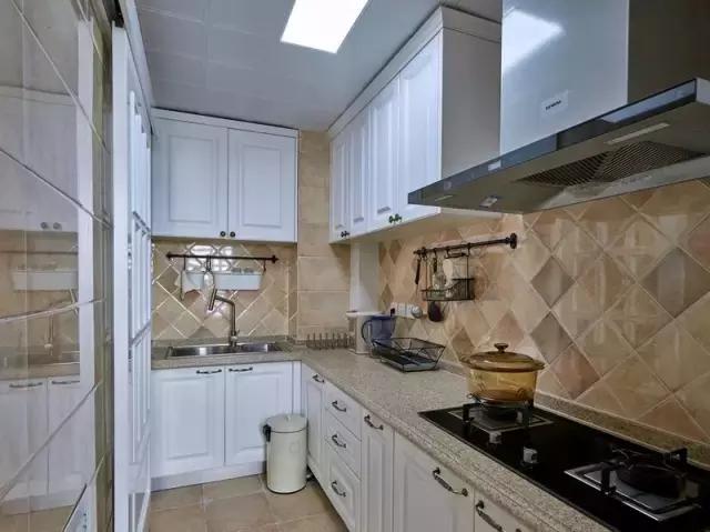 103平米美式小三居装修效果图,100平两居室轻美式装修