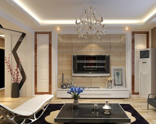 2021现代简约电视背景墙图,落落大方朋友圈背景墙