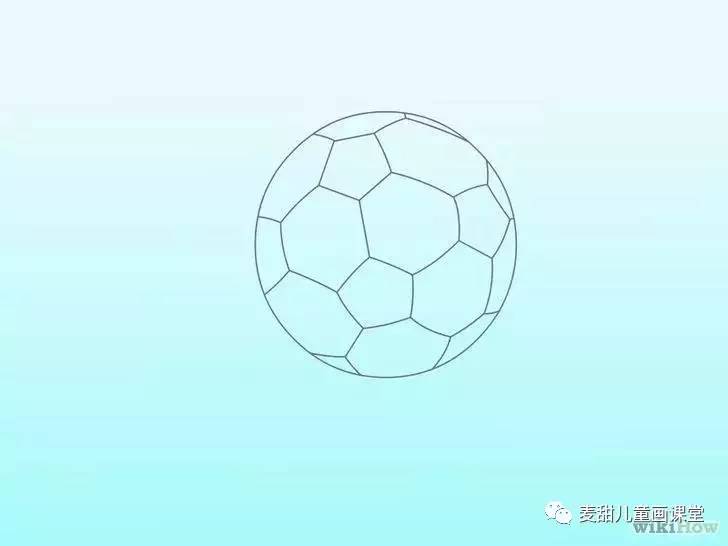 关于足球的画法,足球多种画法
