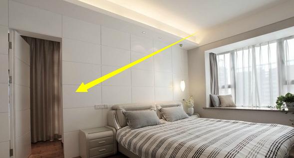 门在电视背景墙中间怎么做隐形门,电视背景墙左右隐形门怎么设计