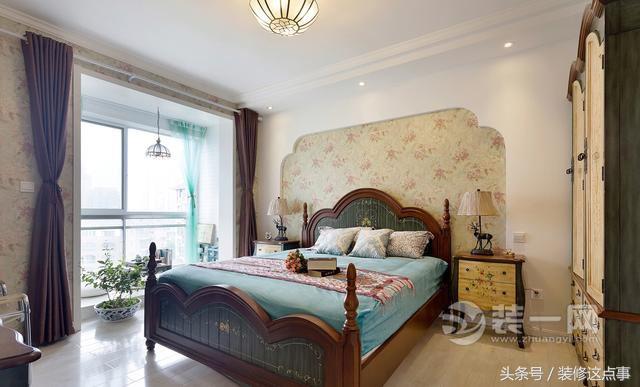 140平米地中海风格装修效果图,汇君城140平米三室轻奢装修风格