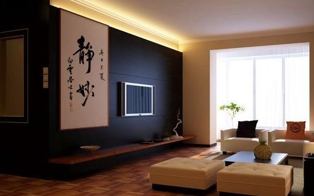 2021现代简约电视背景墙图,落落大方朋友圈背景墙