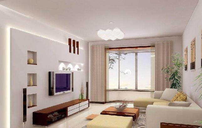 2021现代简约电视背景墙图,落落大方朋友圈背景墙