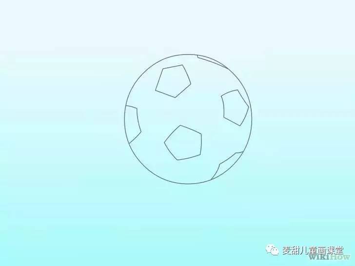 关于足球的画法,足球多种画法