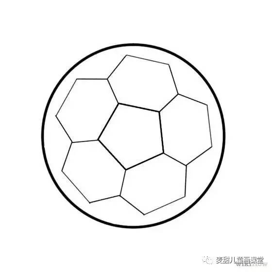 关于足球的画法,足球多种画法