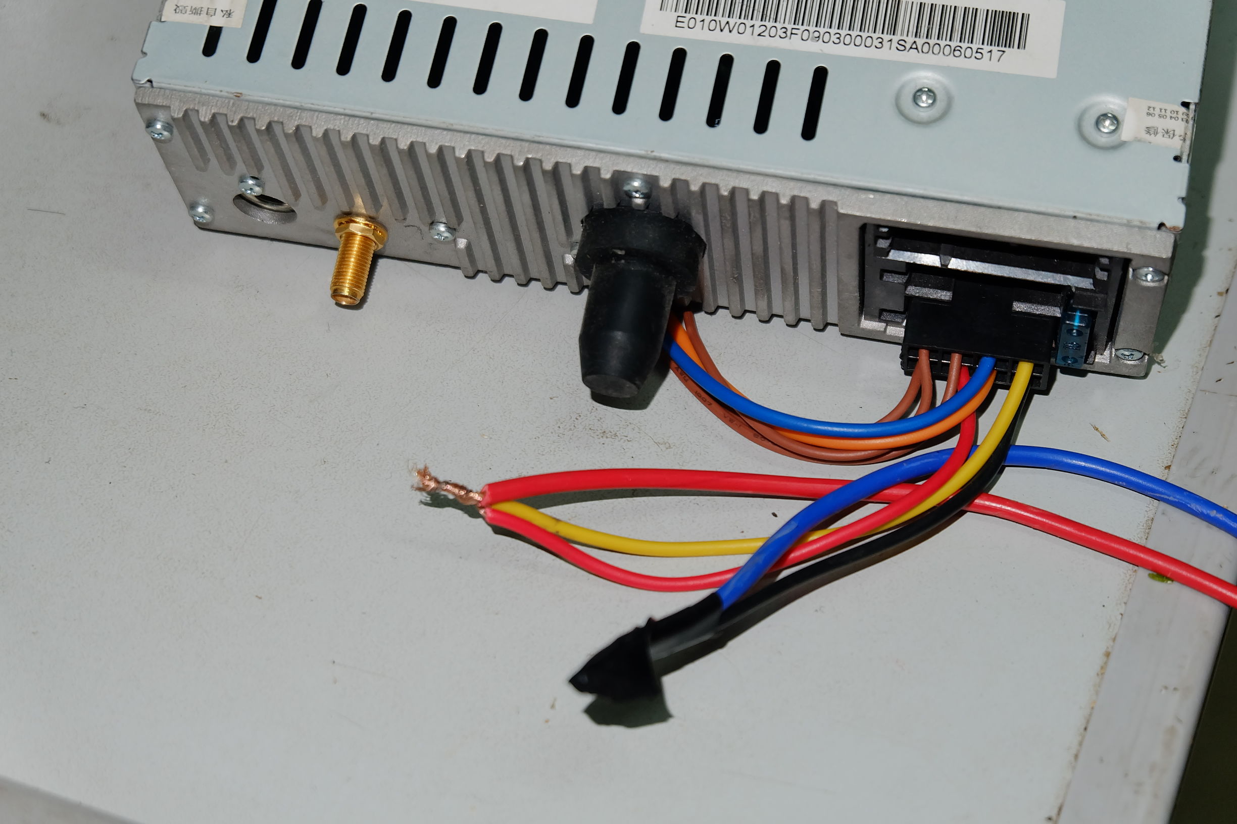 车载cd改dvd接线,车cd机改家用接线图