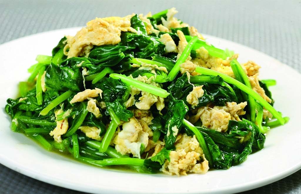 菠菜炒蛋的家常做法,番茄菠菜炒蛋