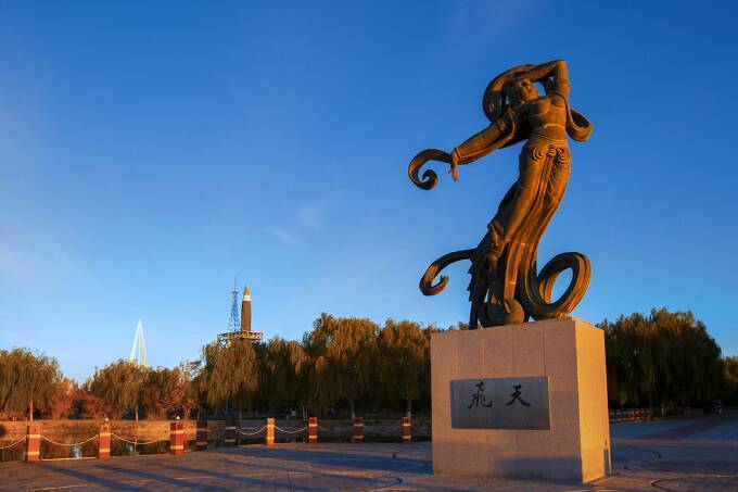 媒体探秘东风航天城,中国东风航天城