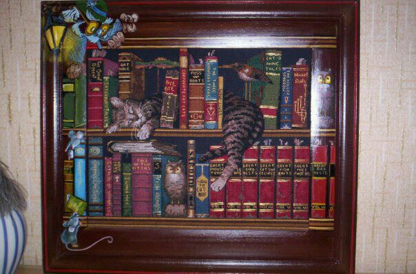 裱好十字绣框怎么拆下来,家里有几幅裱好旧十字绣怎么换框