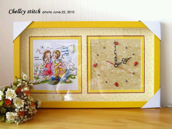 裱好十字绣框怎么拆下来,家里有几幅裱好旧十字绣怎么换框