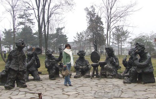 关中雕塑,关中雕塑石刻