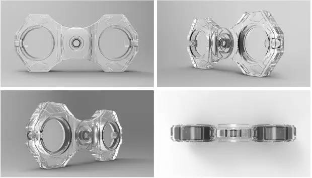 只能转不能锤的指尖陀螺,科技感十足的指尖陀螺100种玩法