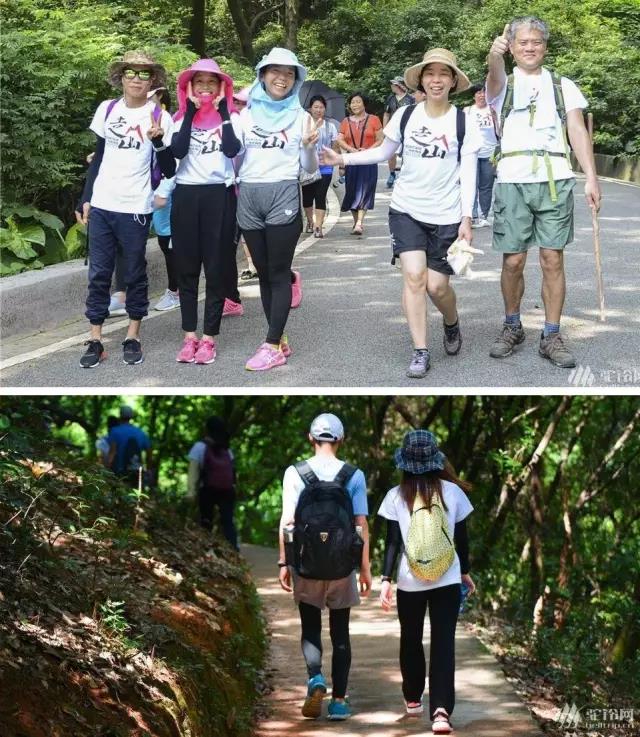 白云山徒步全过程,白云山夜爬日出攻略徒步路线