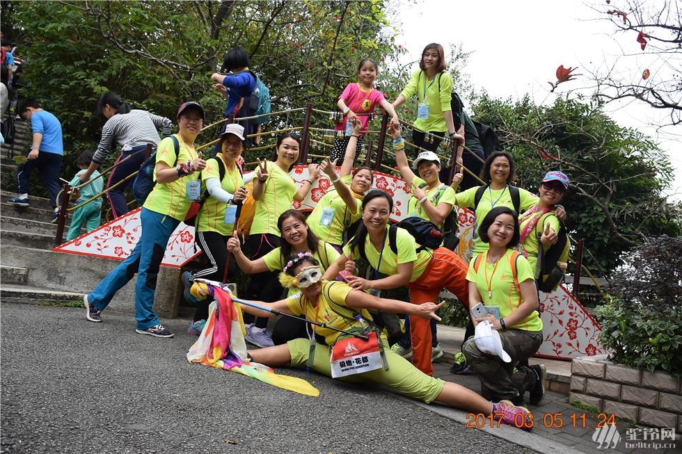 白云山徒步全过程,白云山夜爬日出攻略徒步路线