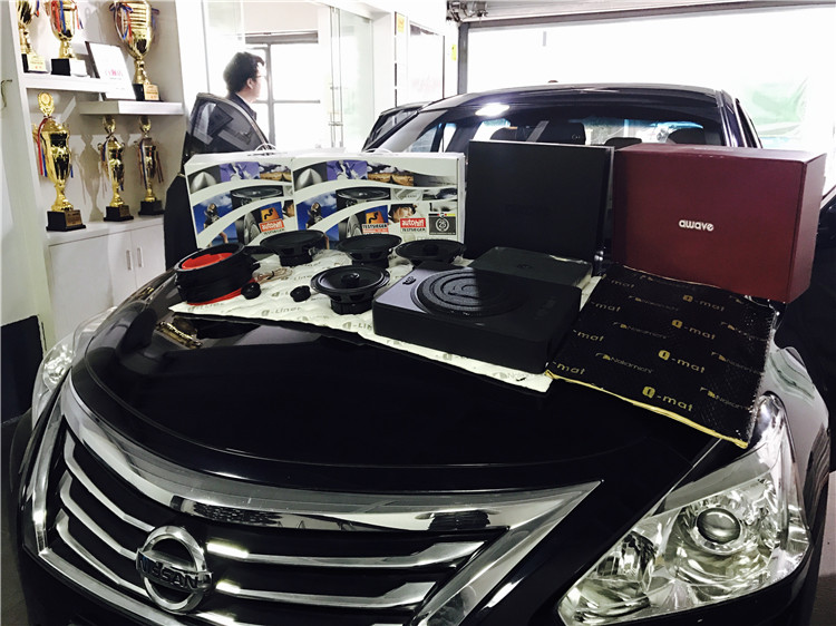 福州汽车音响低音炮改装,福州汽车音响改装轩逸