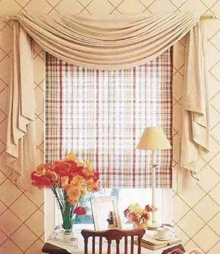 窗帘帘头图案,窗帘帘头款式大气房间