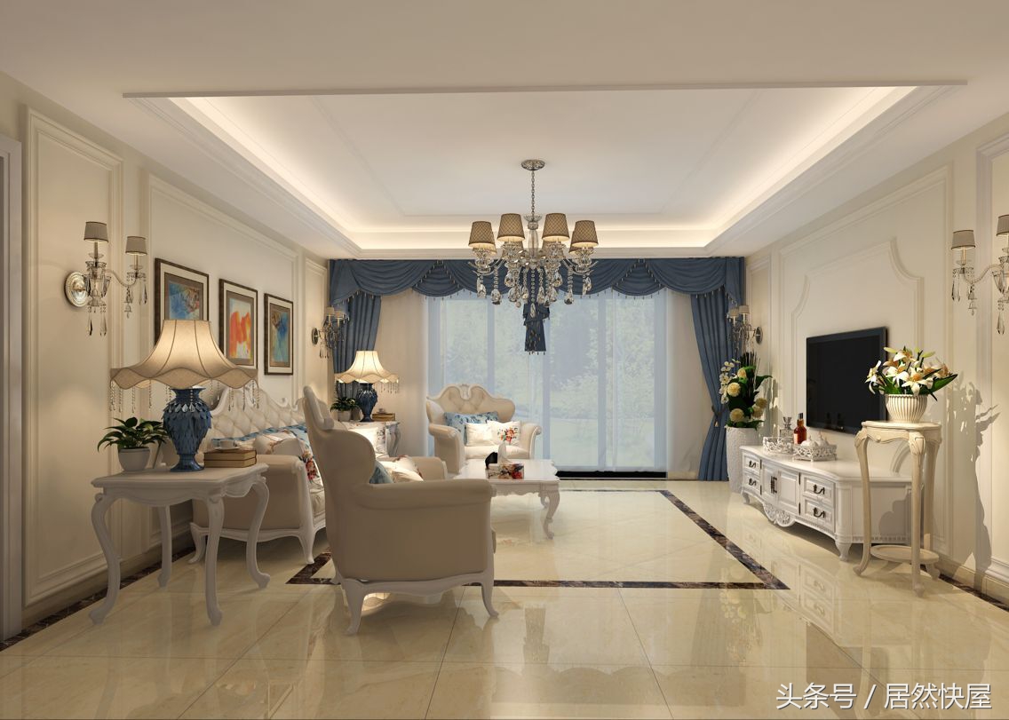 一层现代欧式风格,现代温馨欧式