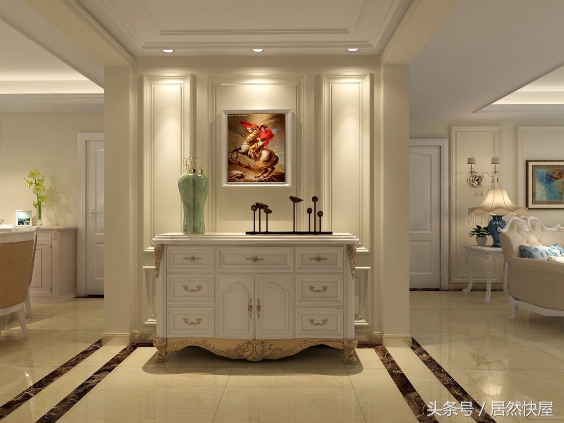 一层现代欧式风格,现代温馨欧式