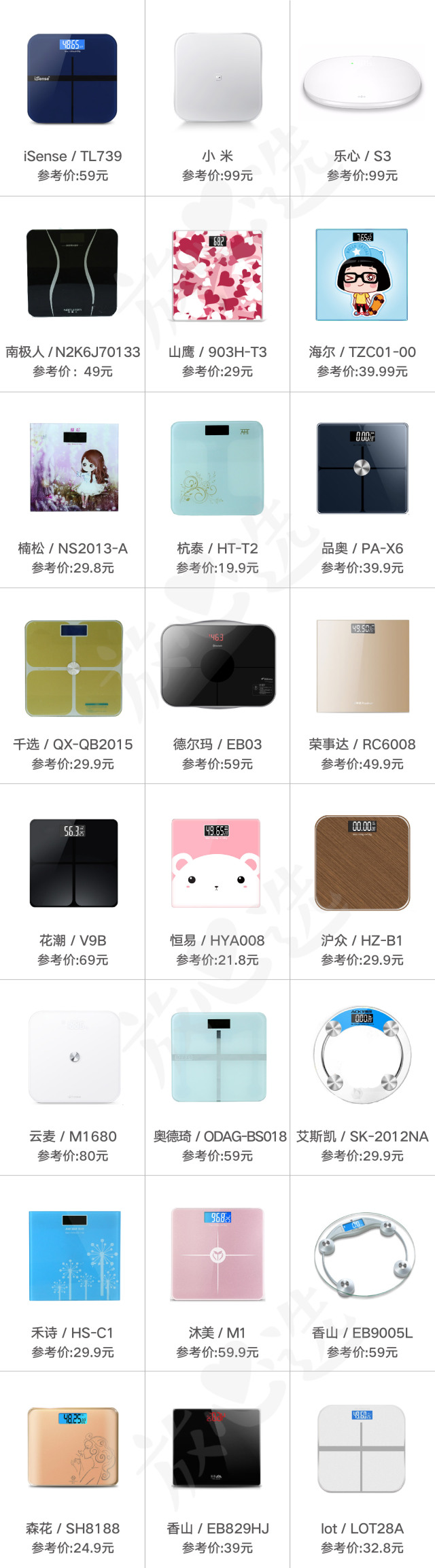 体重秤家用精准减肥专用香山,小米电子秤体重秤家用精准