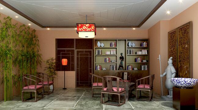 淄博灵芝园别墅装修效果图,淄博福园云墅装修效果图