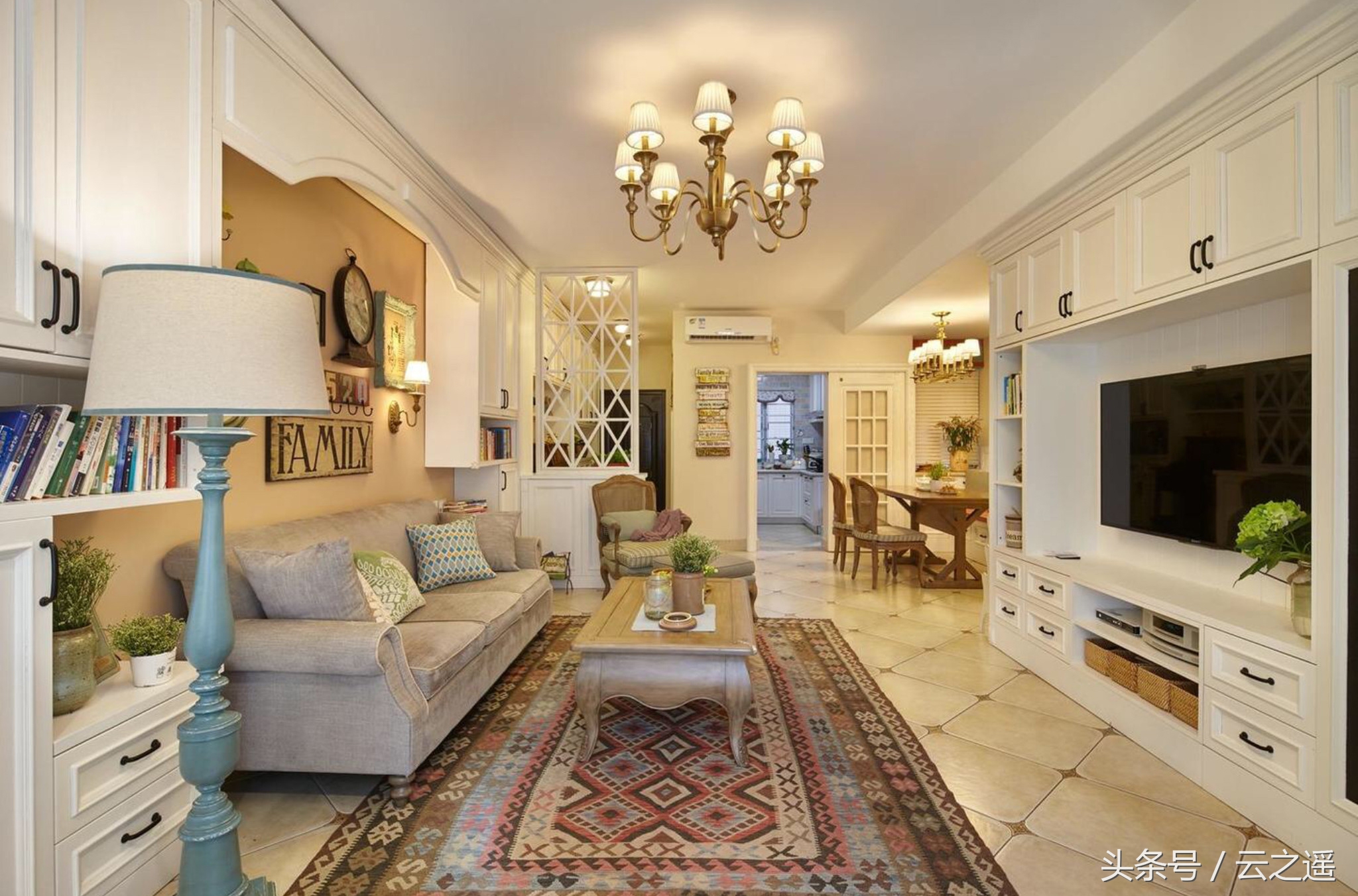 欧式田园两室装修效果图,欧式田园风格装修有哪些特点呢