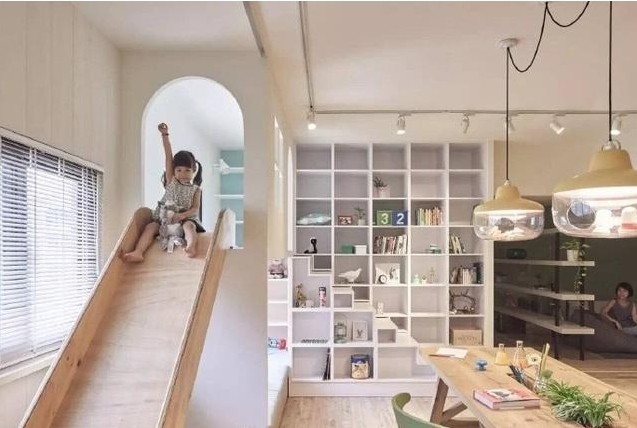 适合孩子读书玩耍的客厅装修风格,在客厅给孩子装个玩耍空间