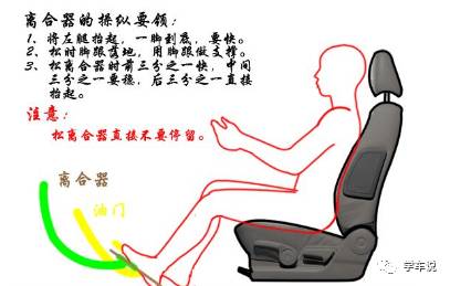 学车踩离合器脚发抖怎么办,学车正确踩离合器的方法