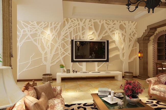 淄博灵芝园别墅装修效果图,淄博福园云墅装修效果图