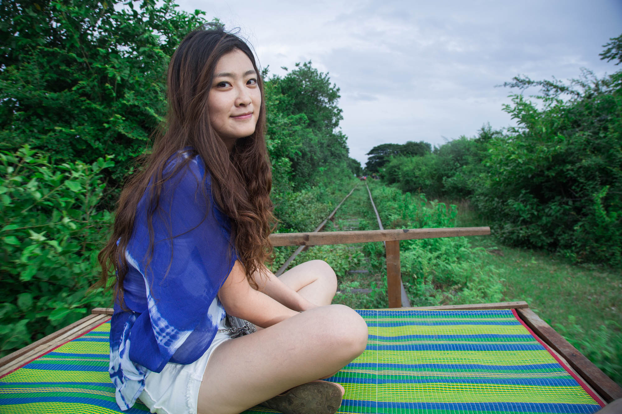 柬埔寨马德望竹制小火车,柬埔寨马德望生活