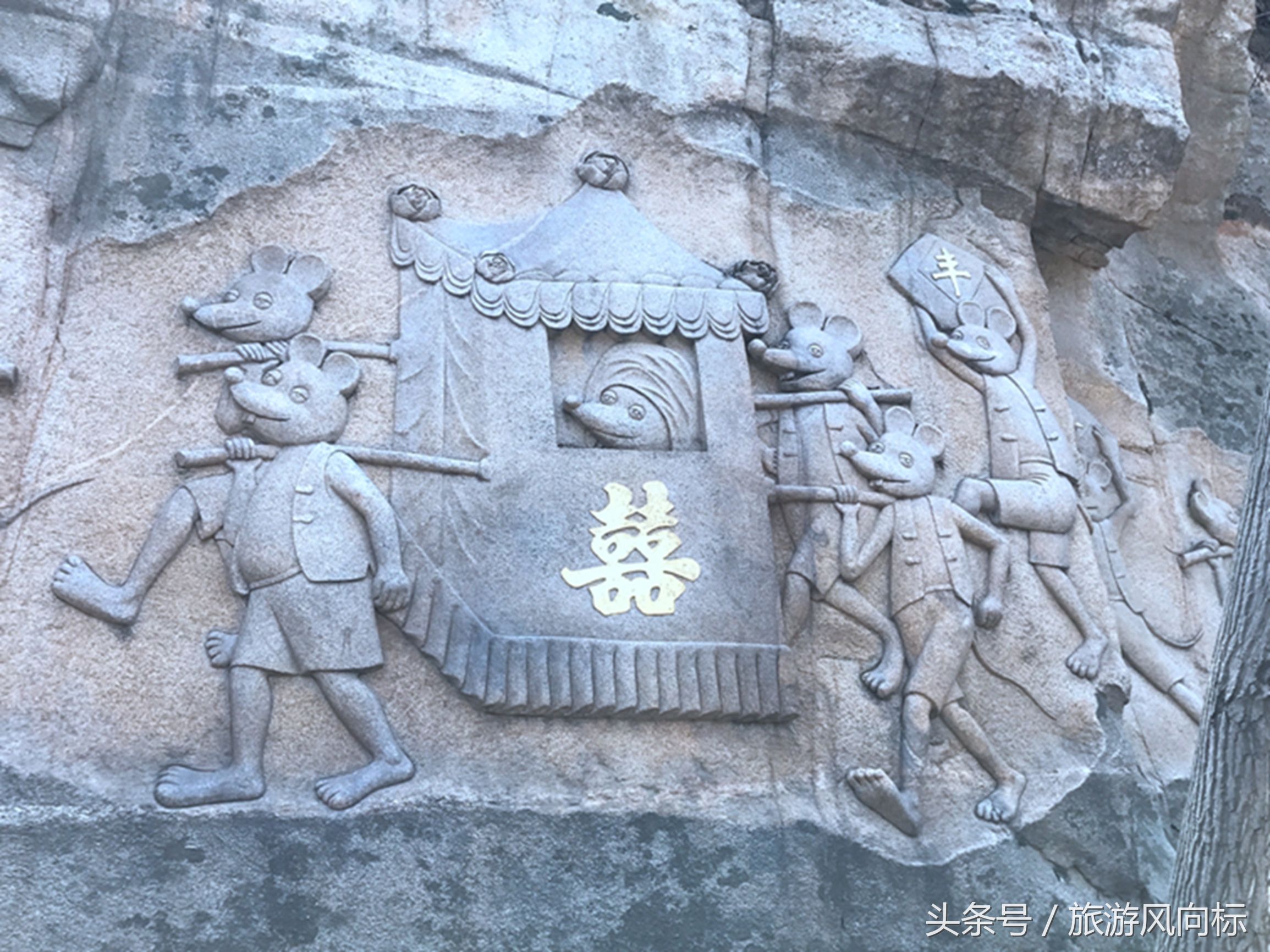 怀柔幽谷神潭风景区介绍,赏石刻艺术