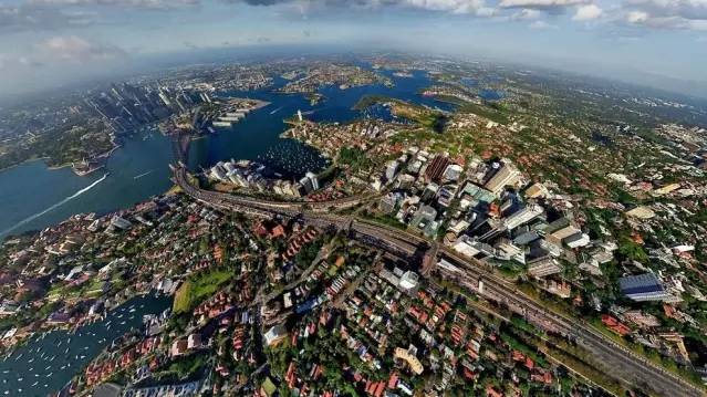 上帝视觉看城市,空中视角带你领略城市的美好瞬间