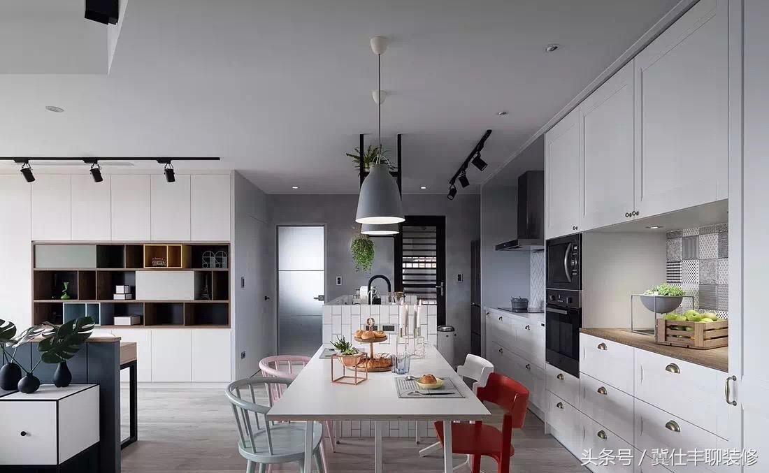 客厅沙发后书桌书柜,客厅书柜沙发书桌一体