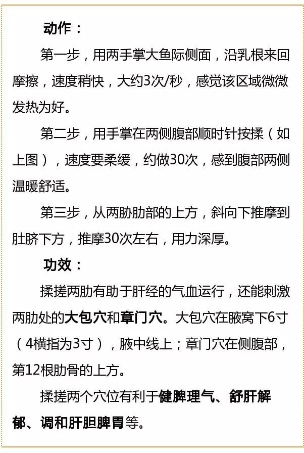 揉腹操科普,中医揉腹跟练视频